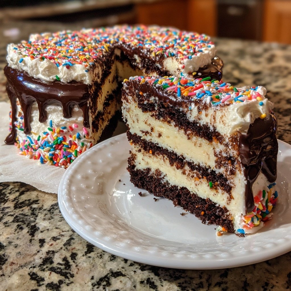 Hear Me Out Cake with Frosting