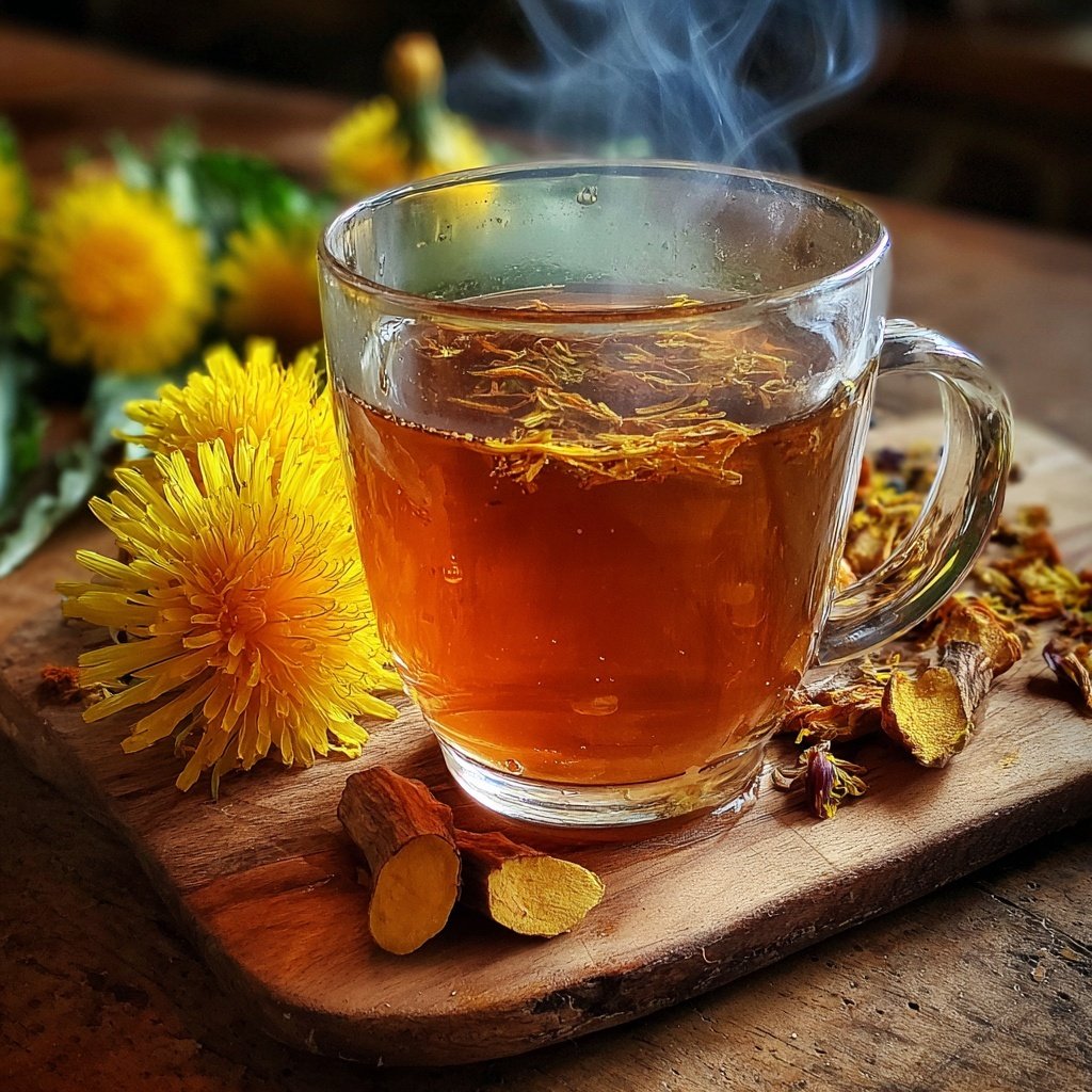 Dandelion and Ginger Chai