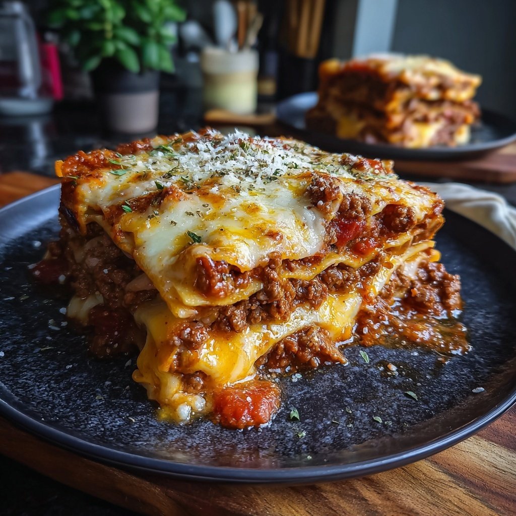 Hearty Taco Pasta Lasagna