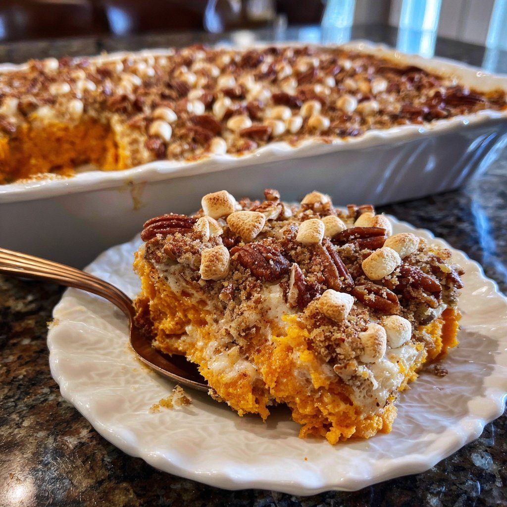 Airfryer Sweet Potato Casserole