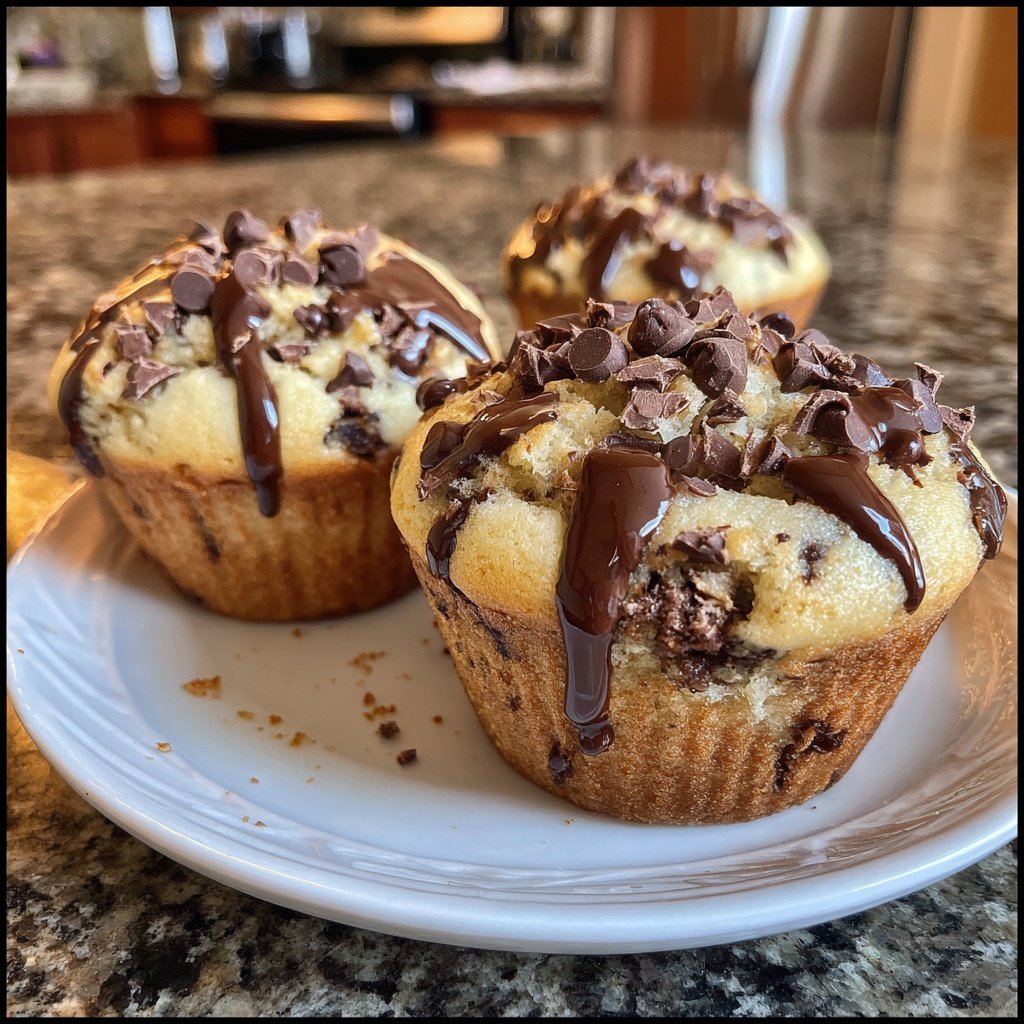 Chocolate Chip Cookie Cupcakes