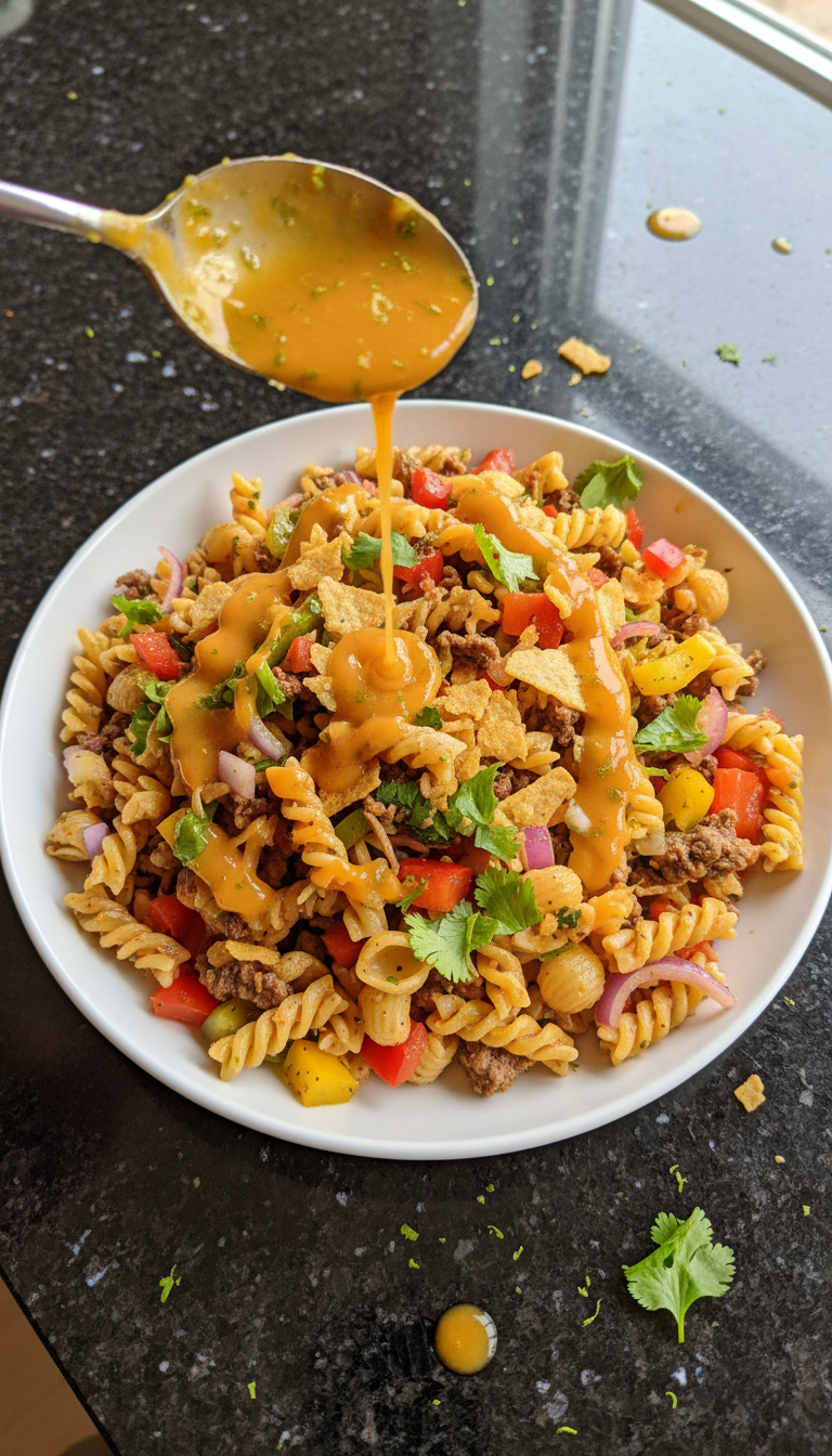Zesty Citrus Taco Pasta Salad