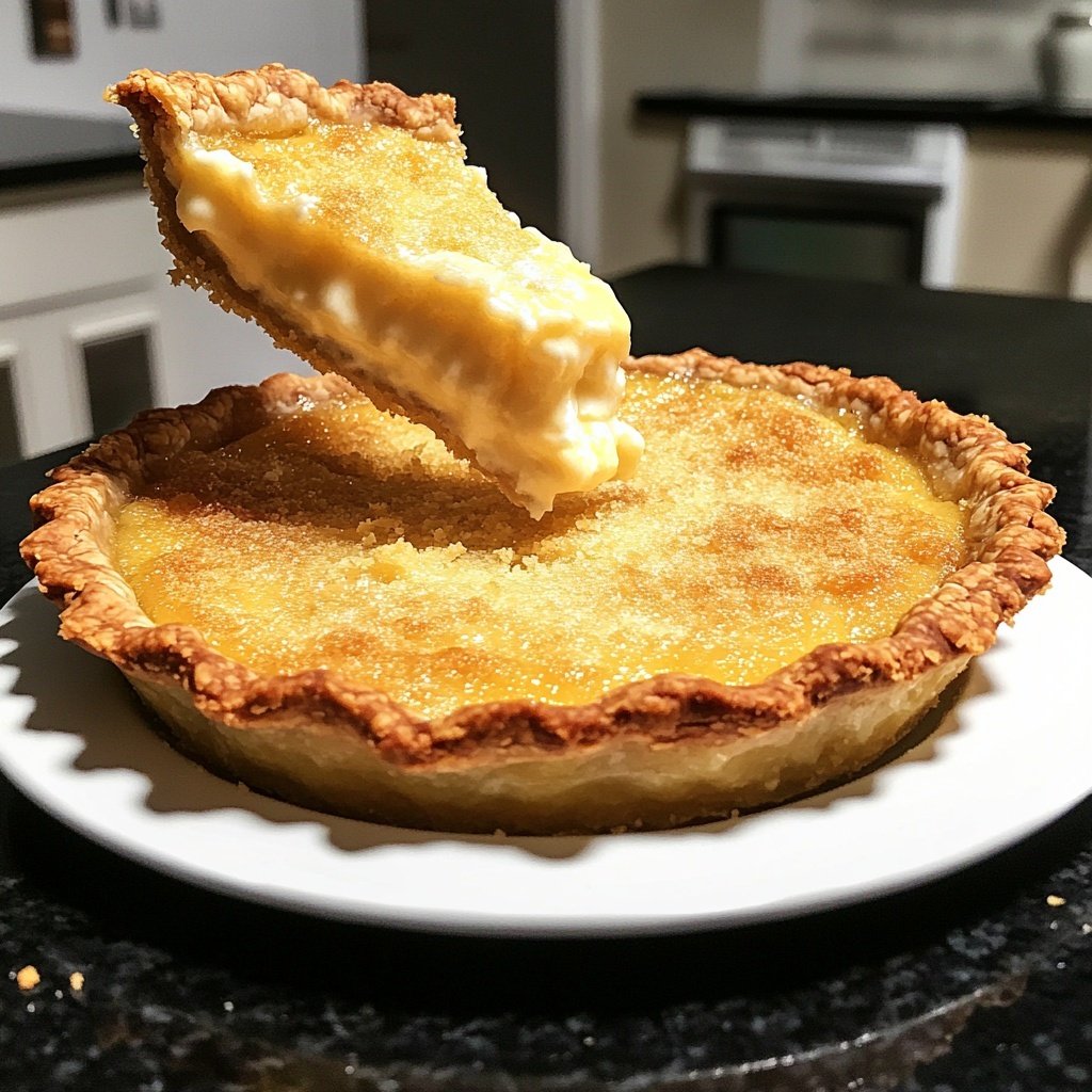 Meyer Lemon Chess Pie