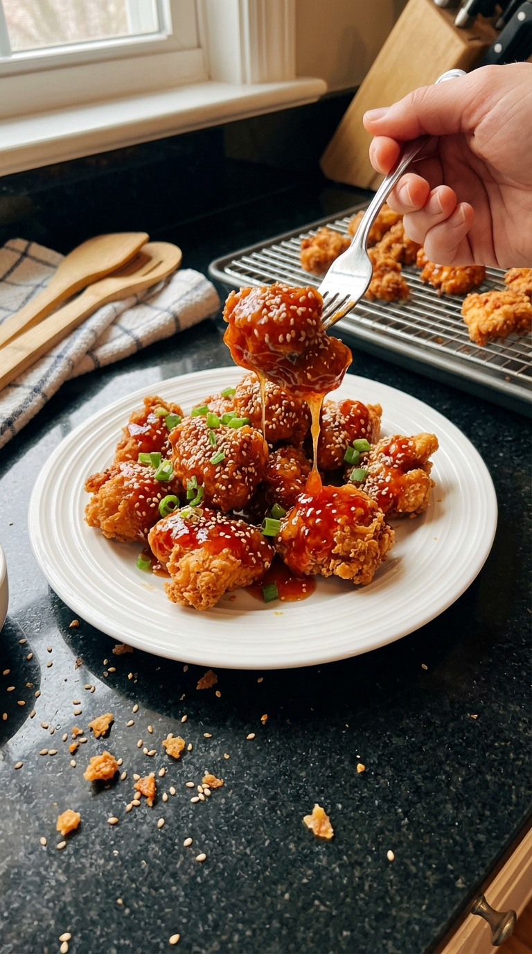Sweet and Spicy Chicken Bites