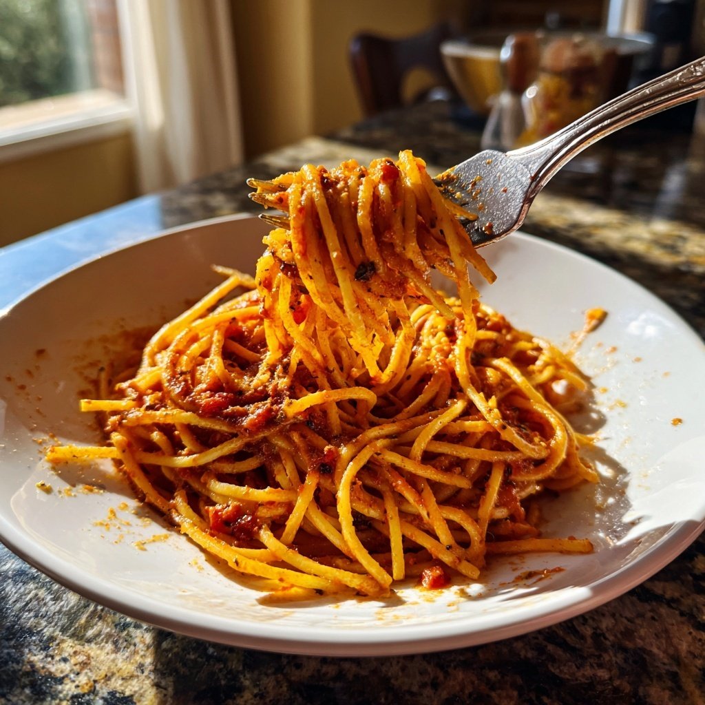 Spaghetti All'Assassina Charred Spicy Pasta