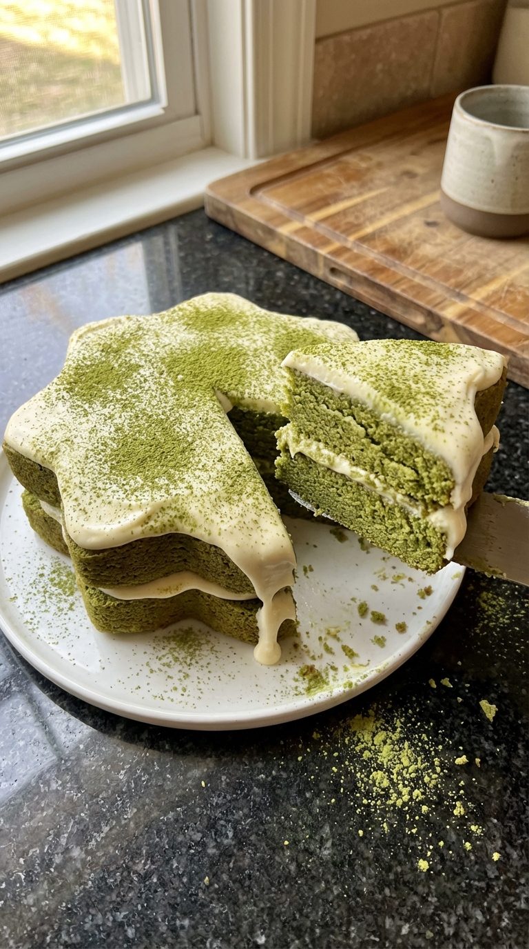 Matcha Pisces Cake Delight