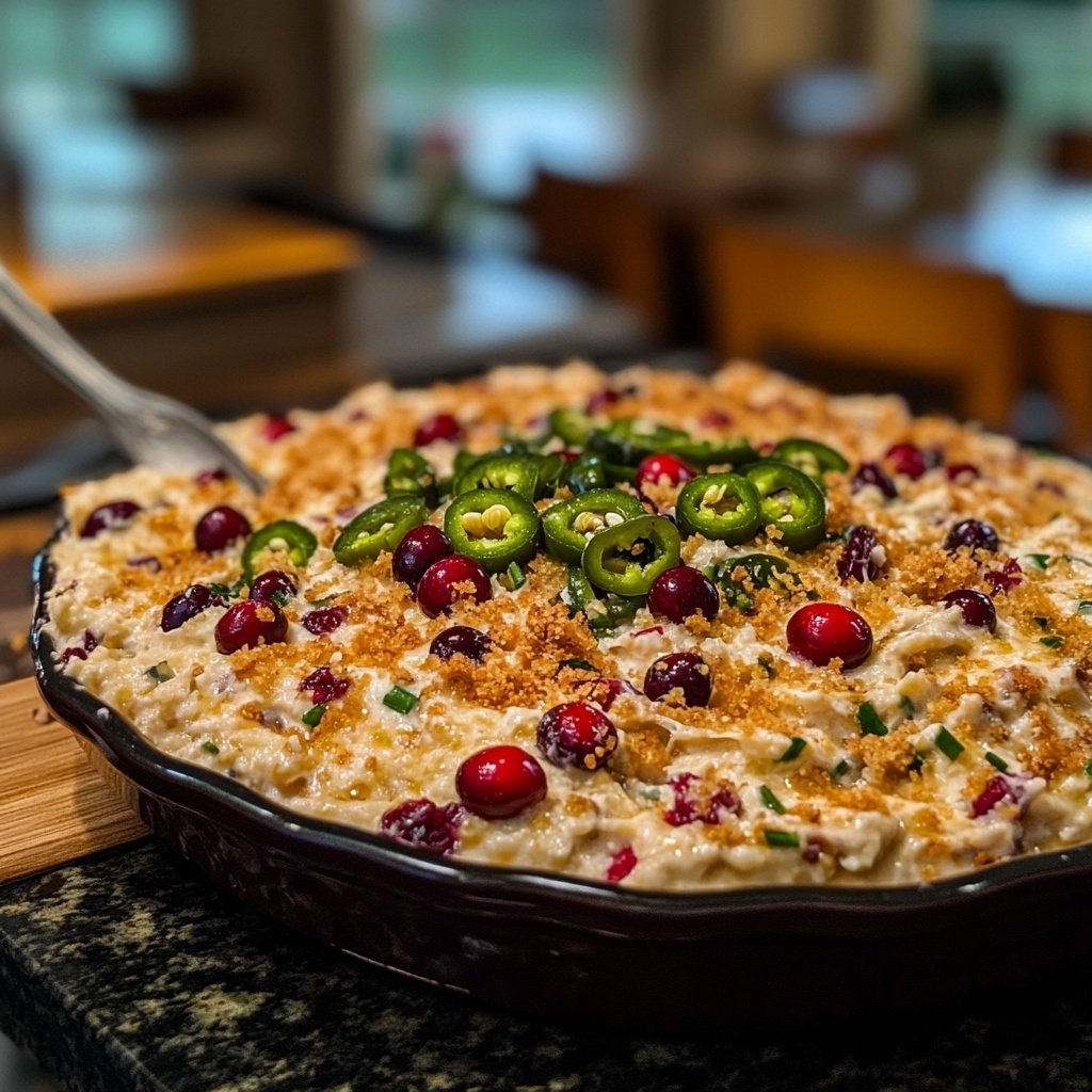 Quick Cranberry Jalapeno Dip