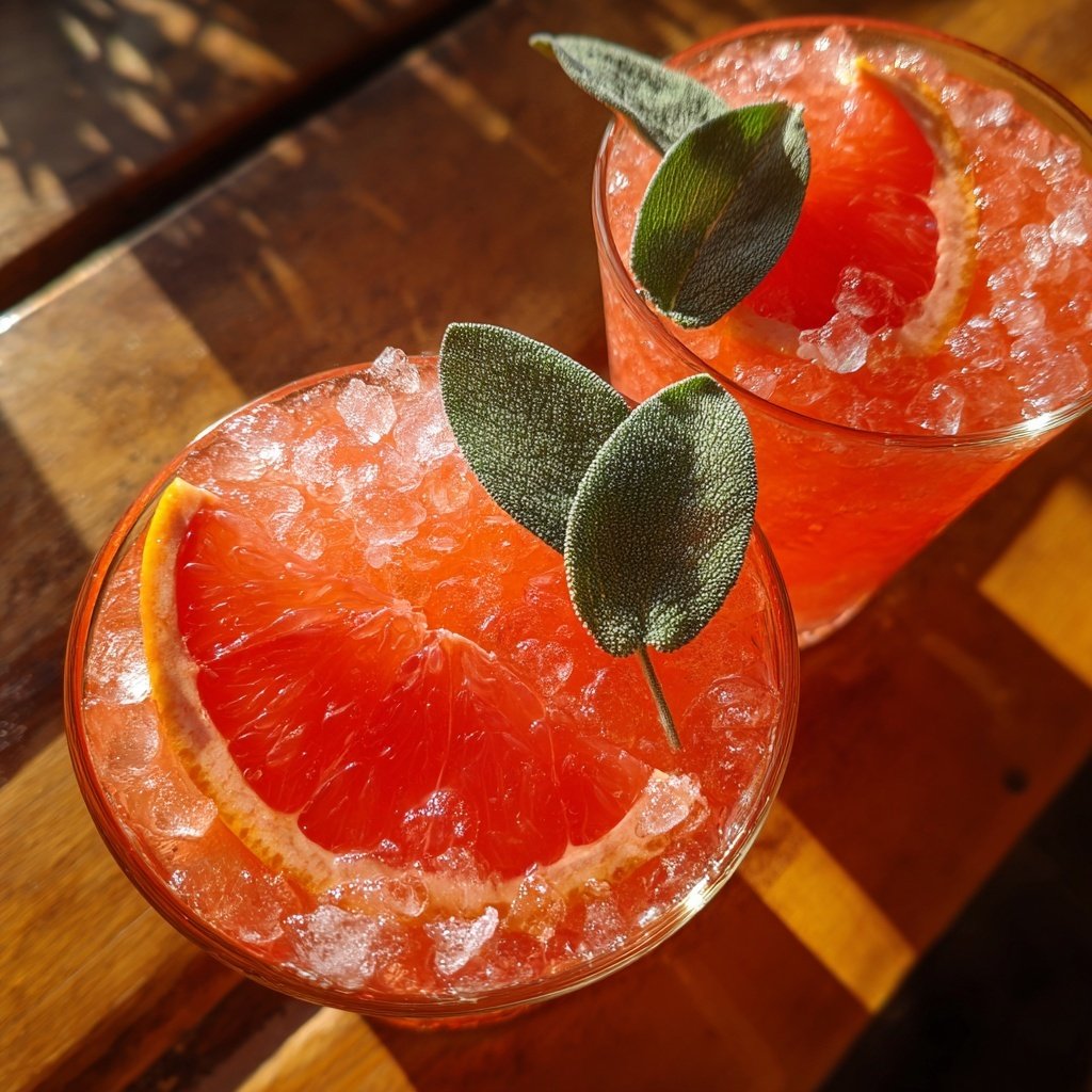 Grapefruit Sage Snow Tonic