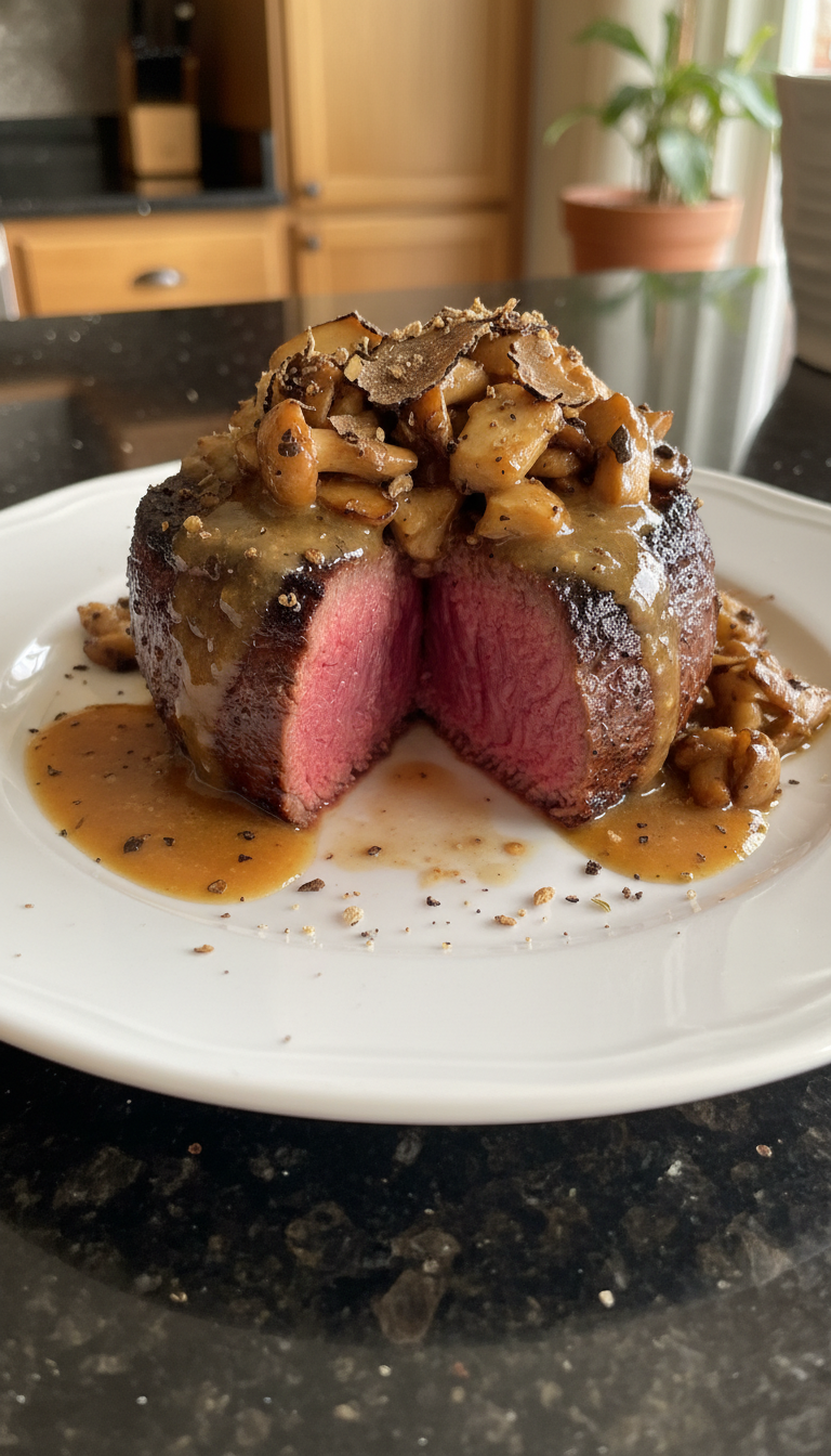 Mushroom Truffle Filet Mignon