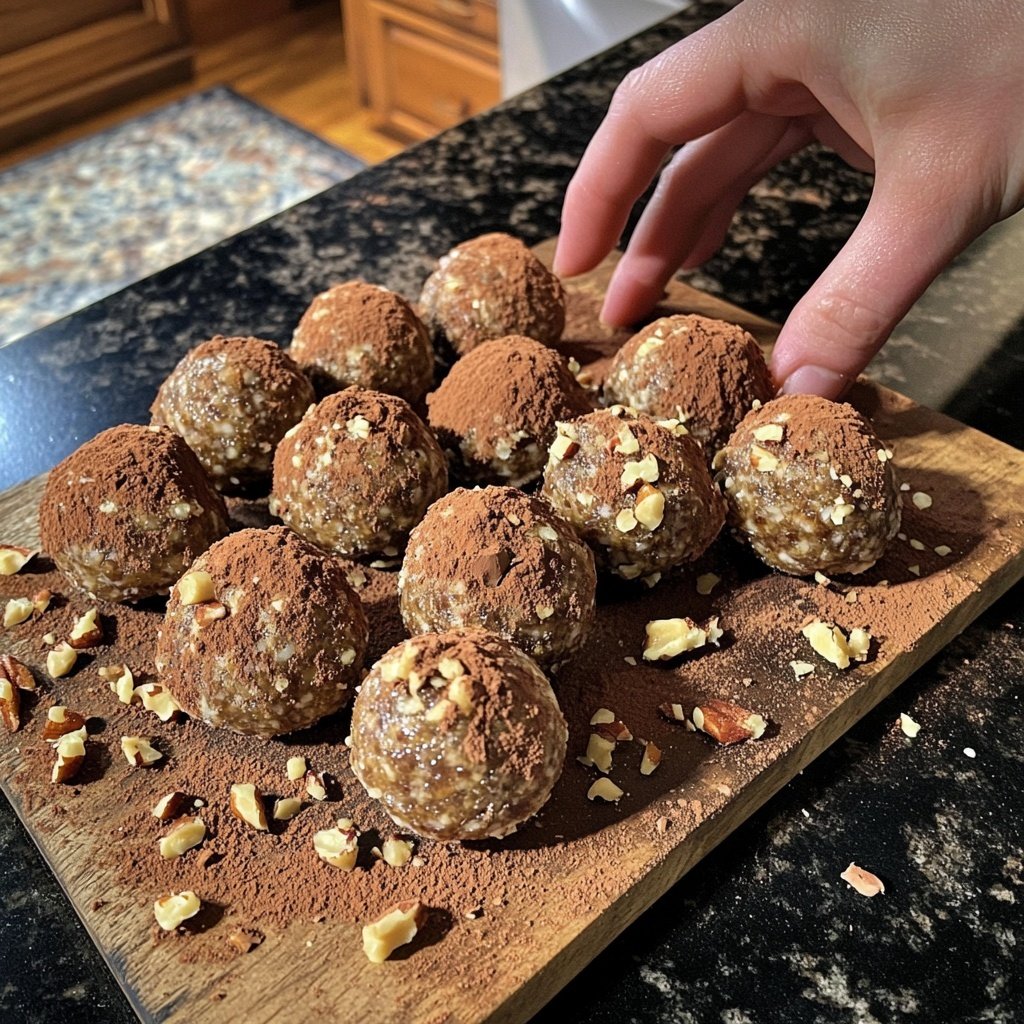 Spiced Rum Balls