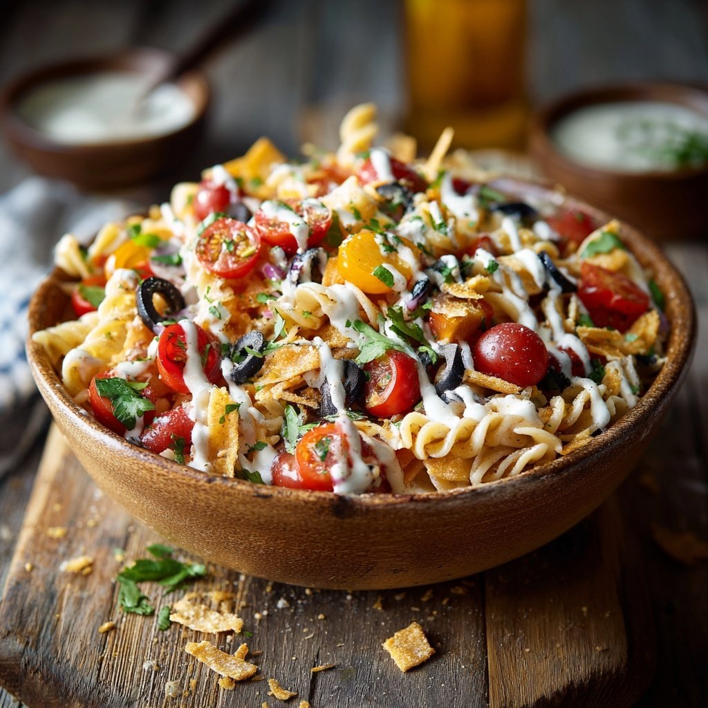 Taco Pasta Salad Extravaganza