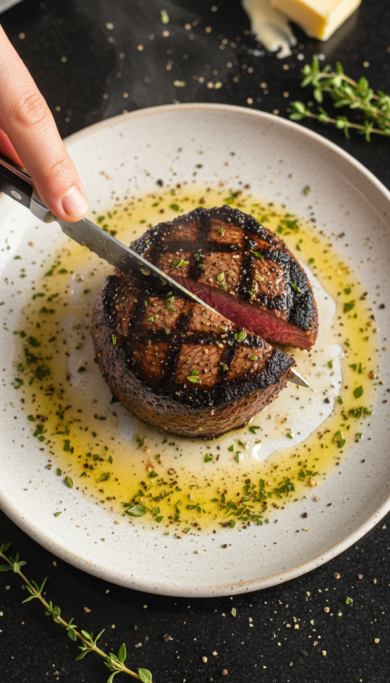 Grilled Herb Filet Mignon