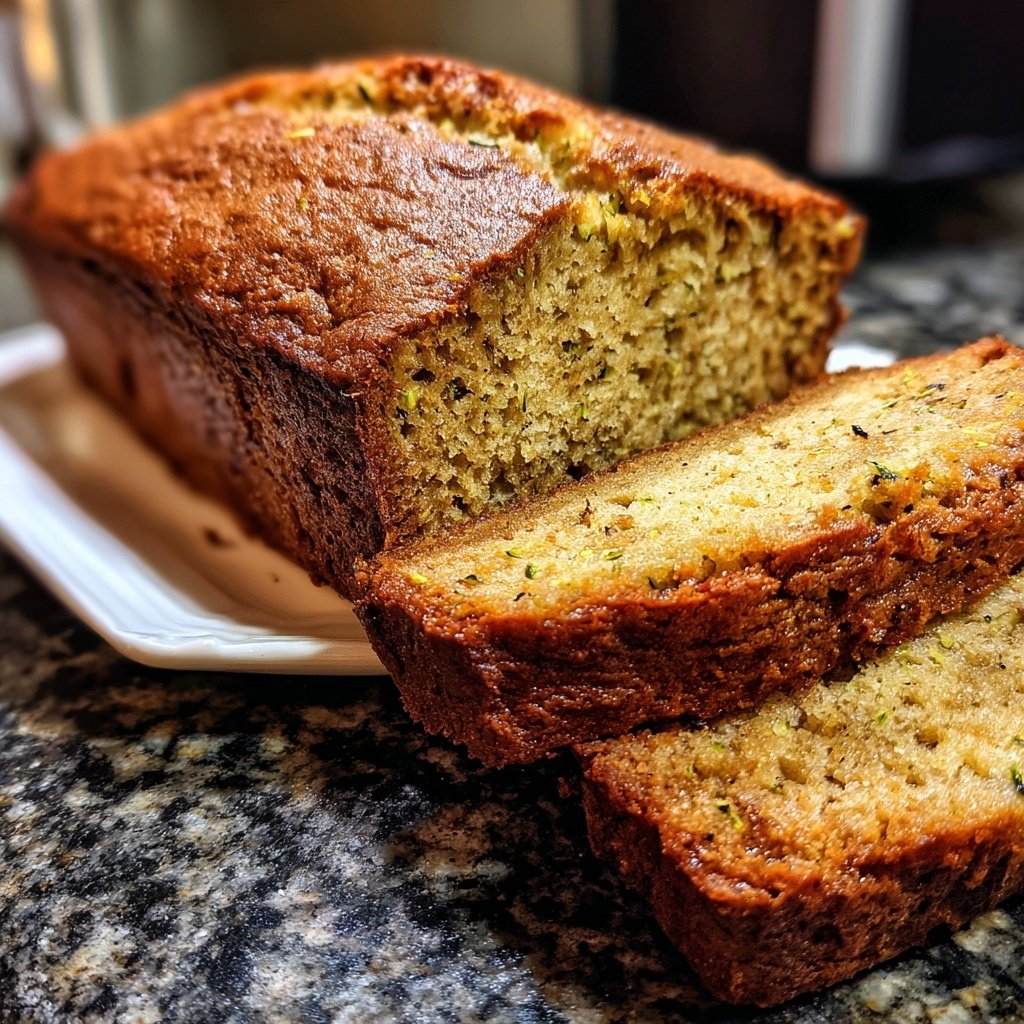 Zucchini Banana Bread Loaf
