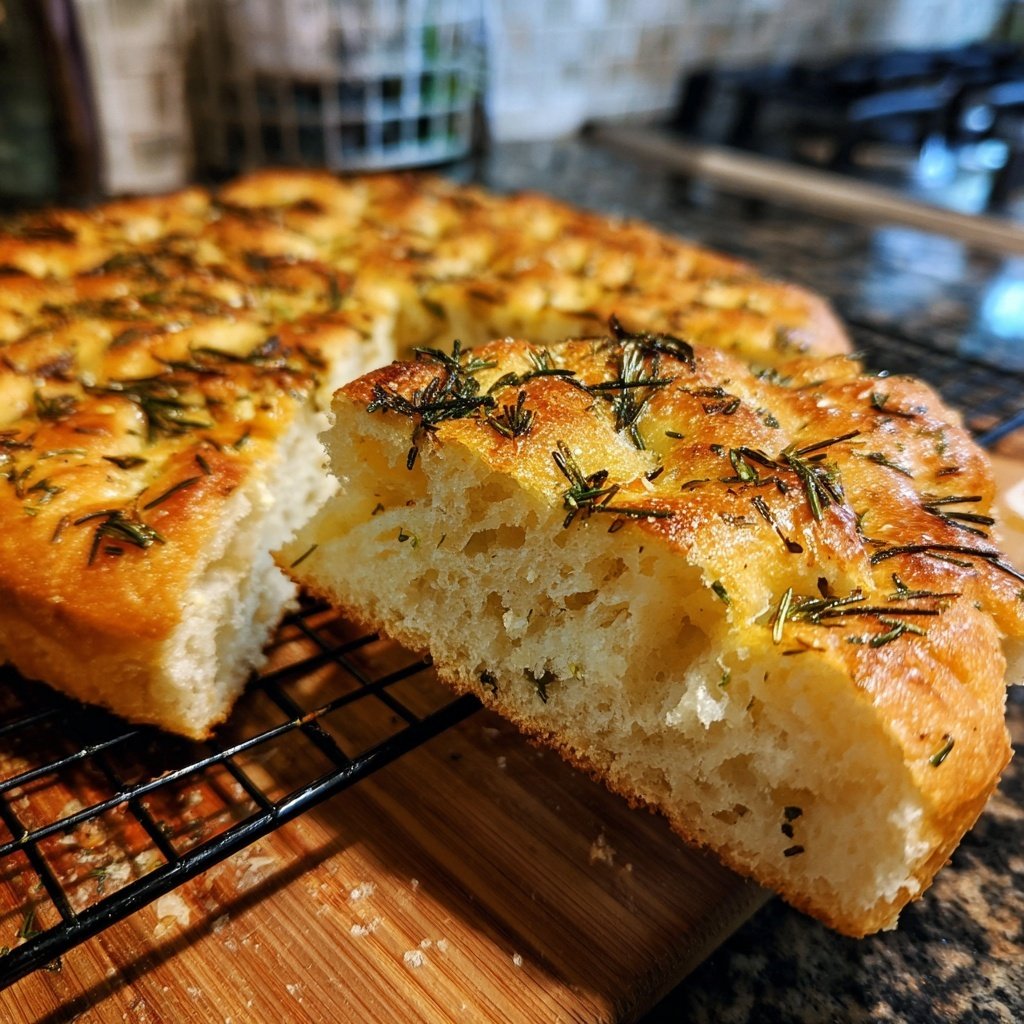 Focaccia Rosemary Bread