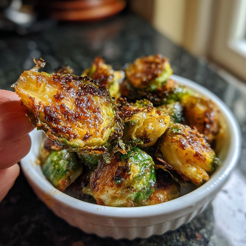 Brussels Sprouts with Pear Glazed