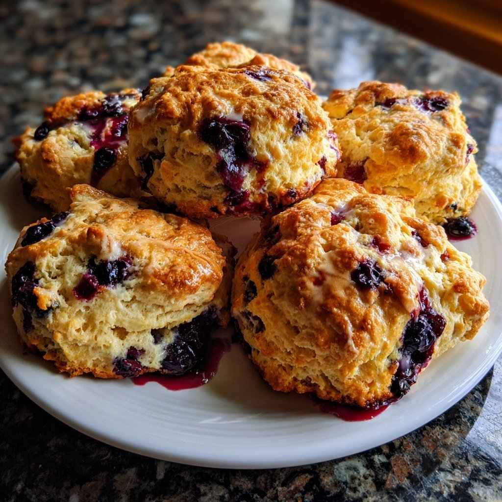 Blueberry Biscuits