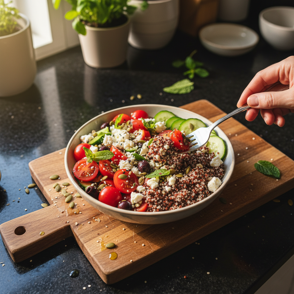 Wholesome Mediterranean Grain Bowl