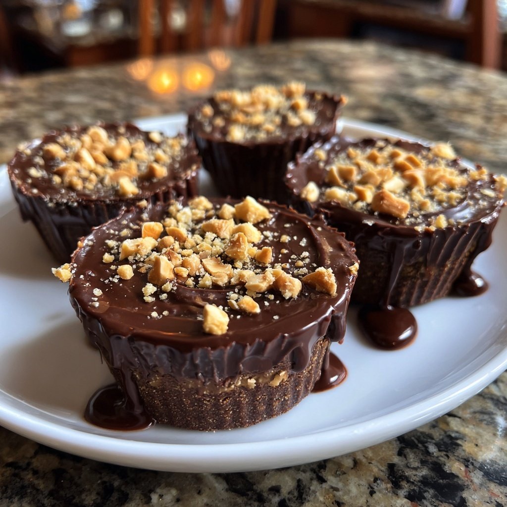 Quick Chocolate Hazelnut Cups