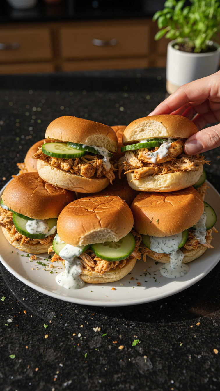 Mediterranean Chicken Sliders