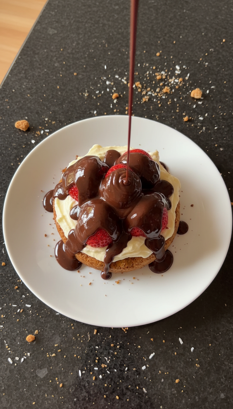 Tropical Chocolate Strawberry Treat