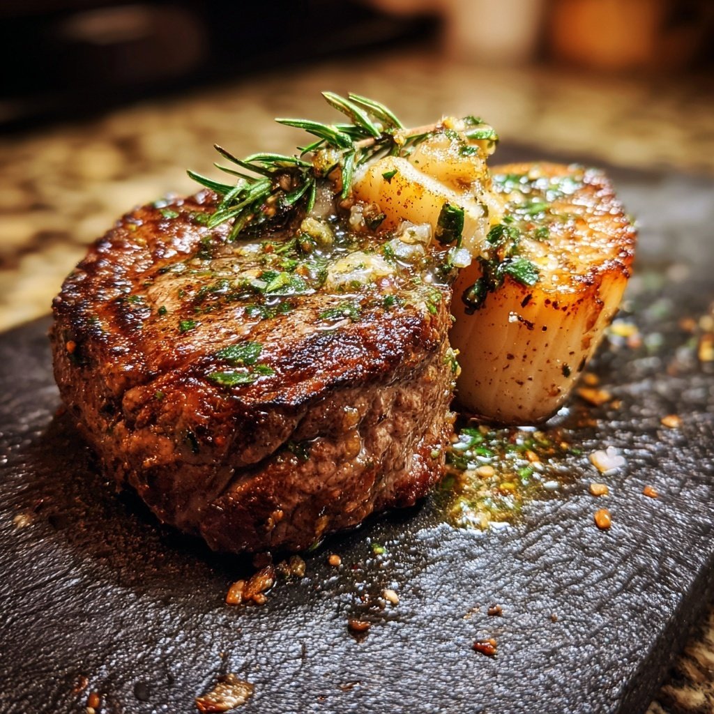 Steak and Scallops Delight