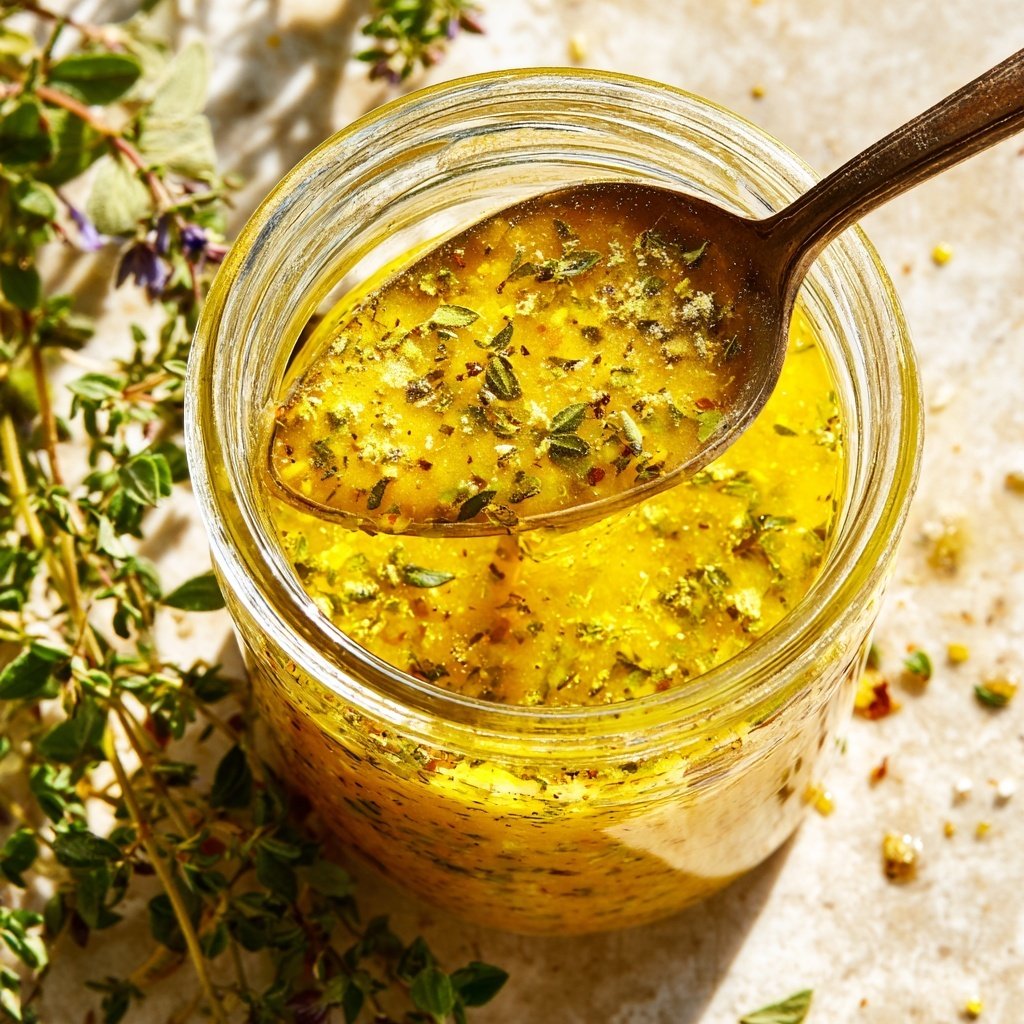 Lemon Oregano Greek Style Vinaigrette