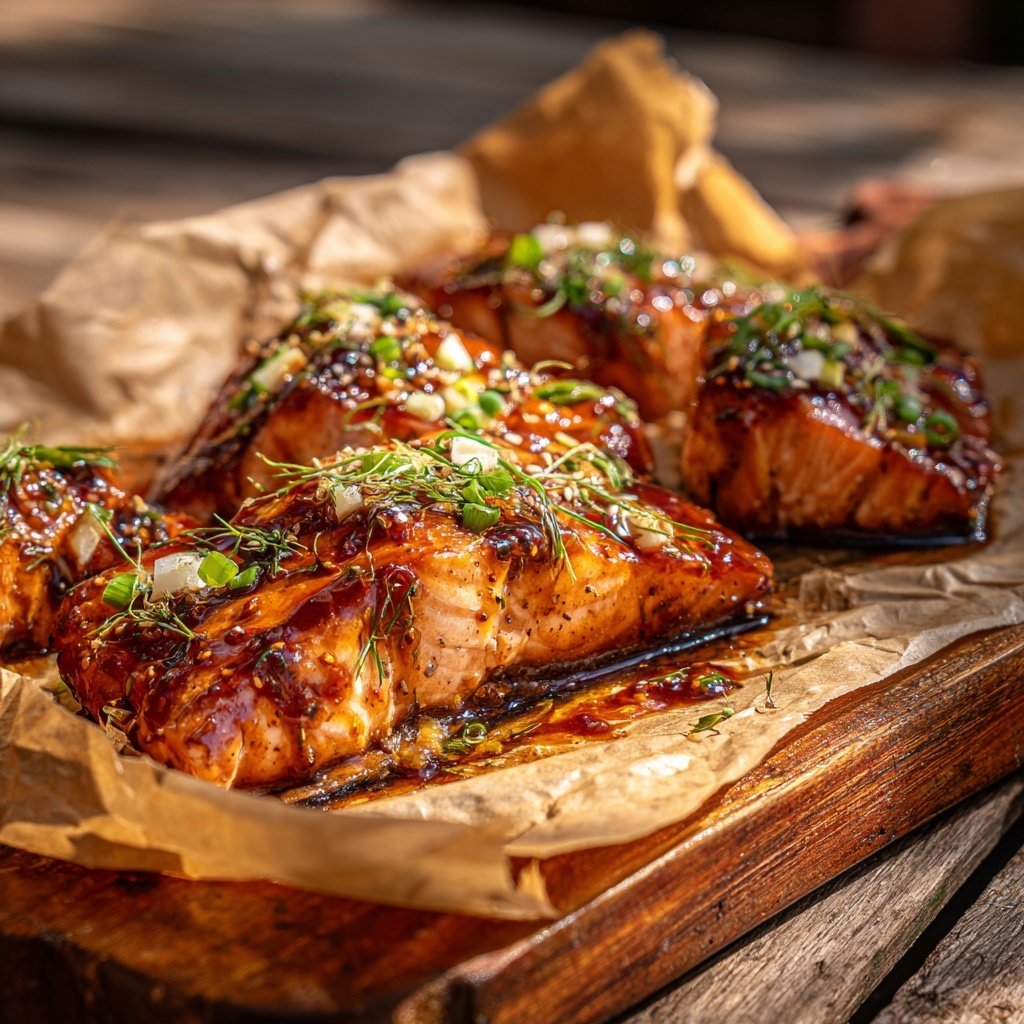 Apricot Mustard Salmon Marinade