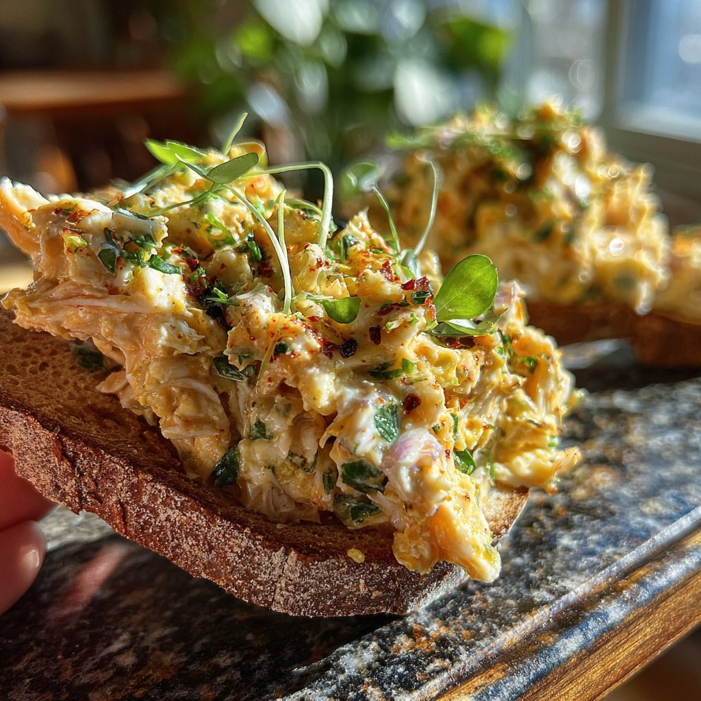 Spicy Crab Salad Tapas