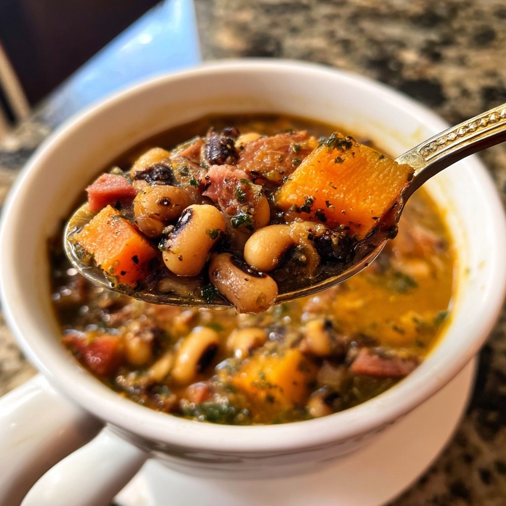 Black Eyed Peas Smoked Ham Hocks