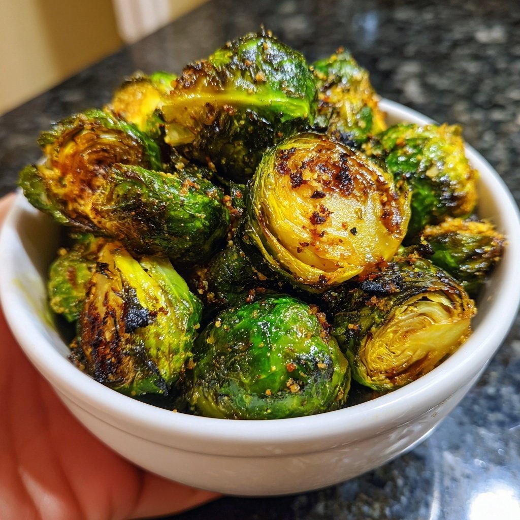 Crispy Roasted Brussels Sprouts
