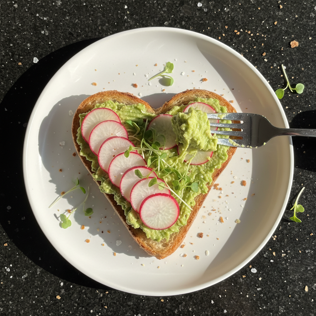 Sweetheart Avocado Toast